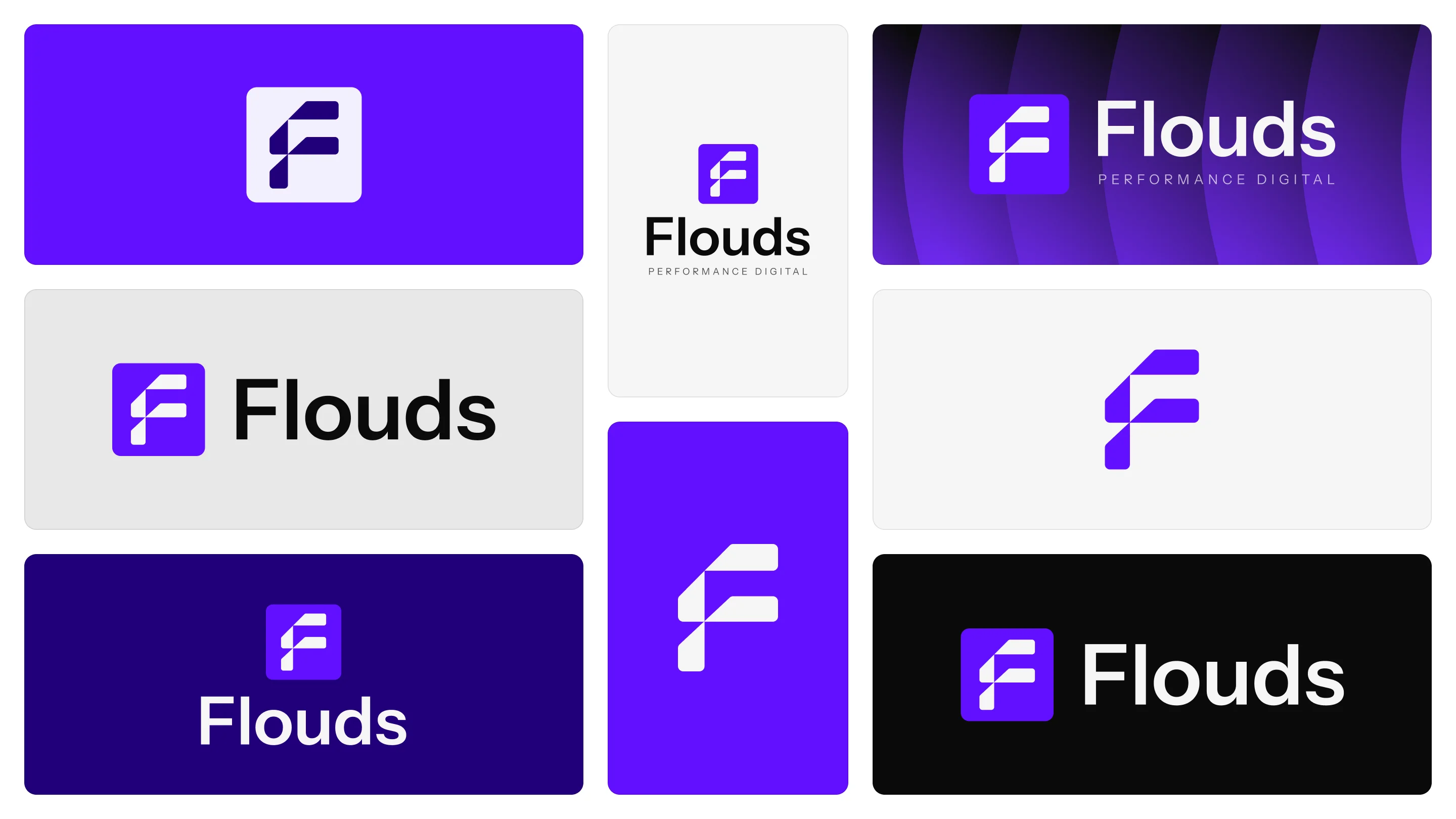 Flouds Performance Digital: Uma identidade coesa conectando dados, tecnologia e criatividade, imagem 3
