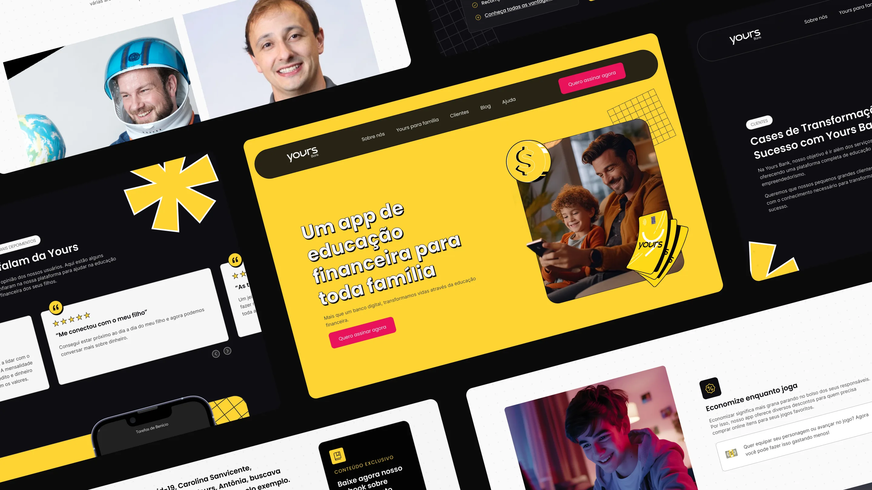 Yours Bank: Uma plataforma intuitiva e humana que simplifica a comunicação e acelera a conversão, imagem 2